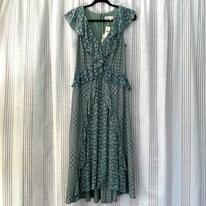 NWT Anthropologie Mint Lace Dress